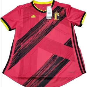 Belgium National Team Adidas Soccer Jersey 2020 2021 Women’s Size L Large NWT